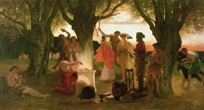 A Greek Festival by Thomas Ralph Spence
